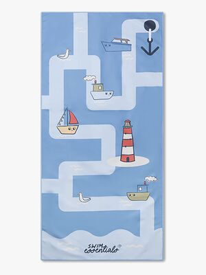 Swim Essentials Seas The Day Badhandduk, Blue
