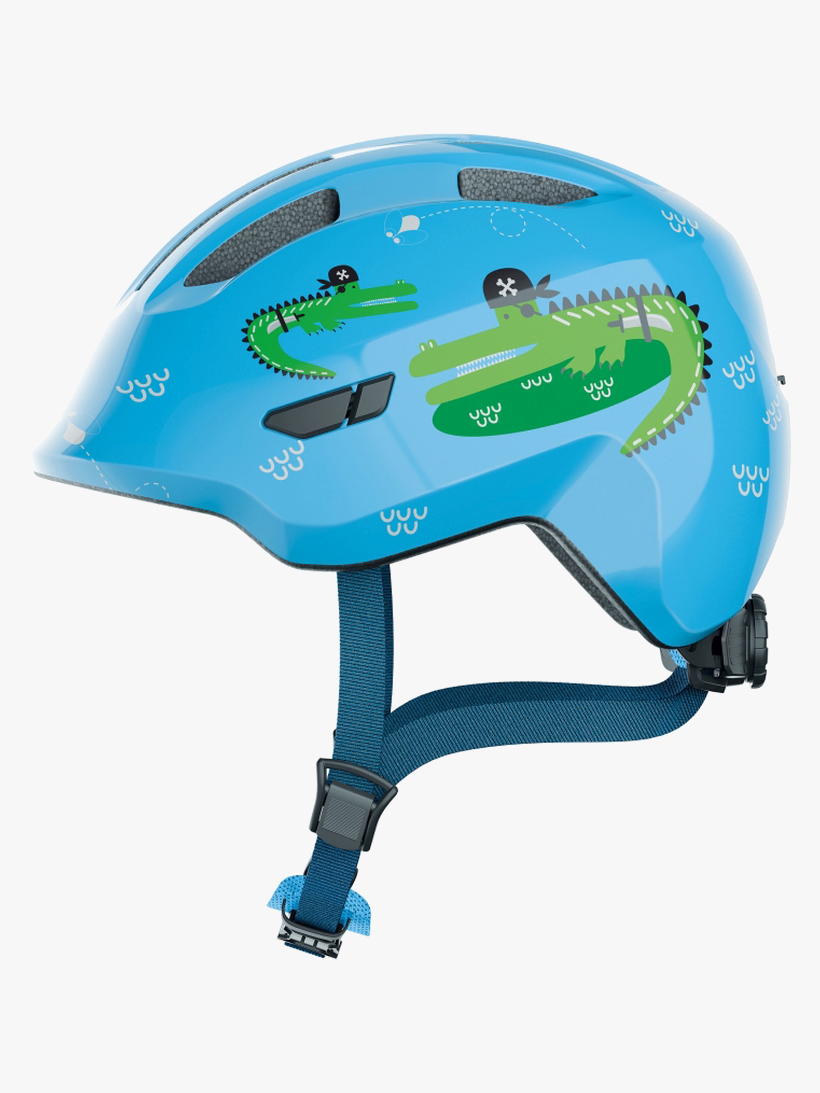 ABUS Smiley Hjälm, Blue Croco, 50-55