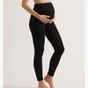 Cache Coeur ZOE SEAMLESS Gravidleggings, Black
