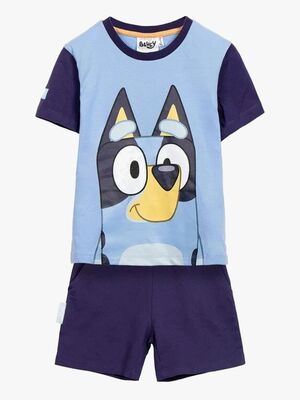 Bluey T-Shirt Und Shorts Set, Blau