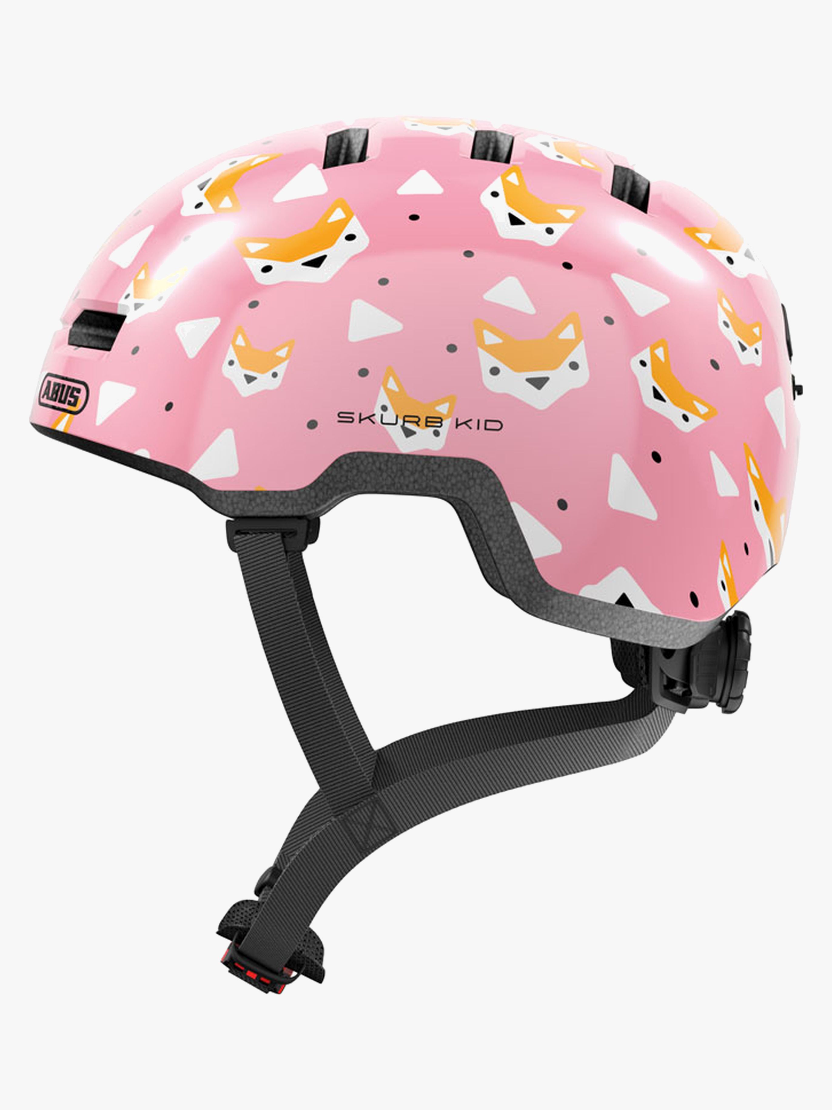ABUS Skurb Kid Hjälm, Rose Foxes