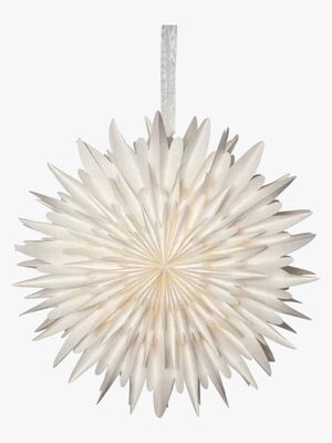 Star Trading Papirstjerne Winter 60 cm, Hvit