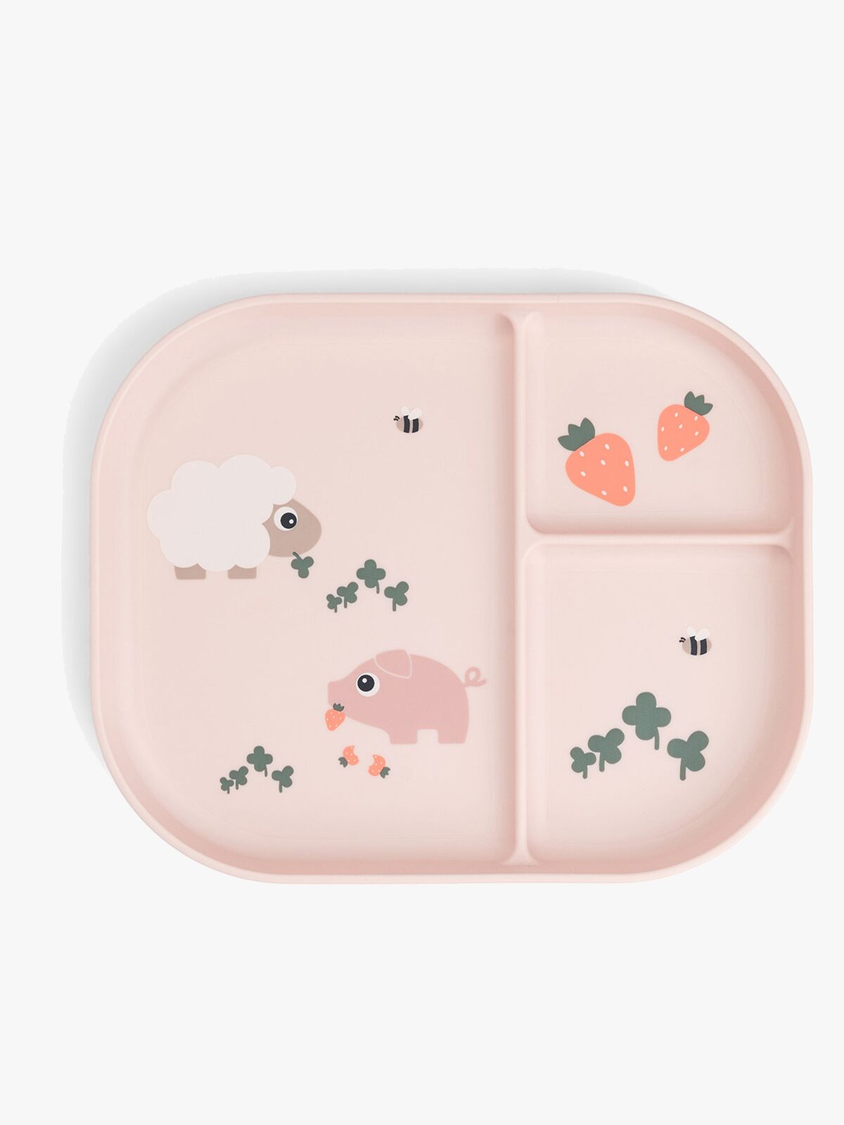 Done By Deer Tiny Farm Foodie Delad Tallrik, Powder