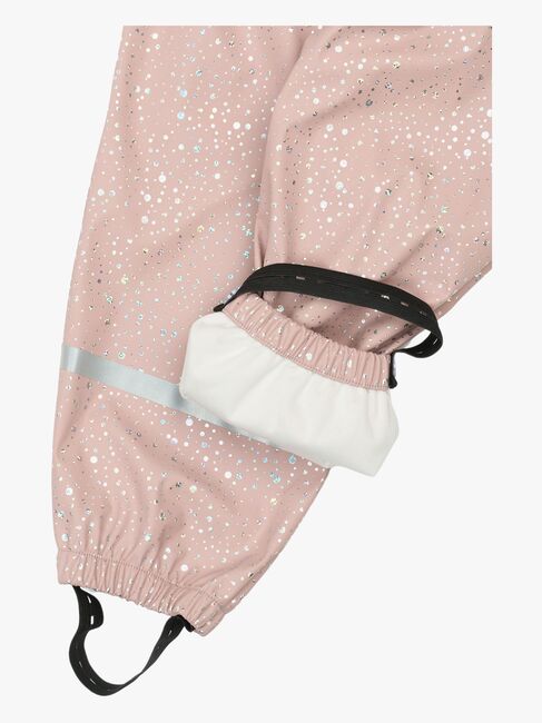 Mikk-Line Regnställ med Hängslen, Adobe Rose