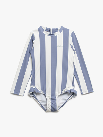 Nordbjörn Sandsjön UV-Baddräkt, Blå Randig