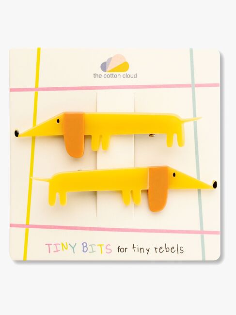 The Cotton Cloud Hårspännen 3-Pack, Flying Dog