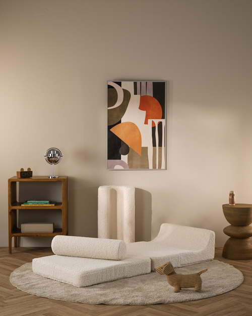 Wigiwama Flipster Stol, Cream White