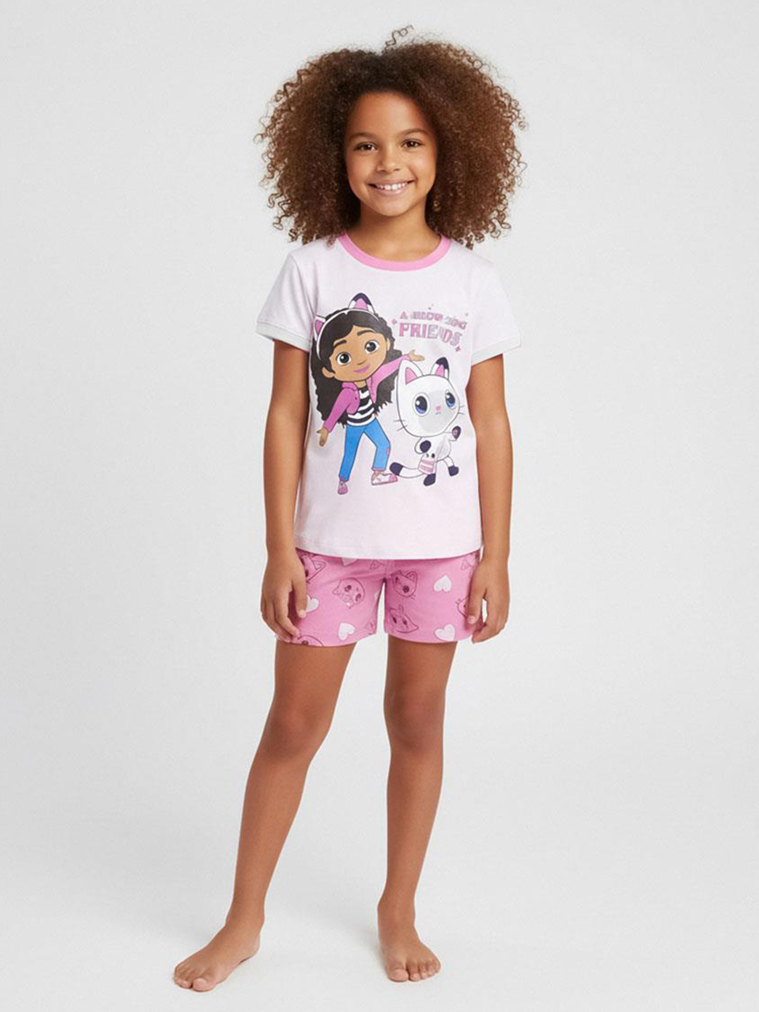Gabby's Dollhouse Pyjamas, Rosa, 98-104