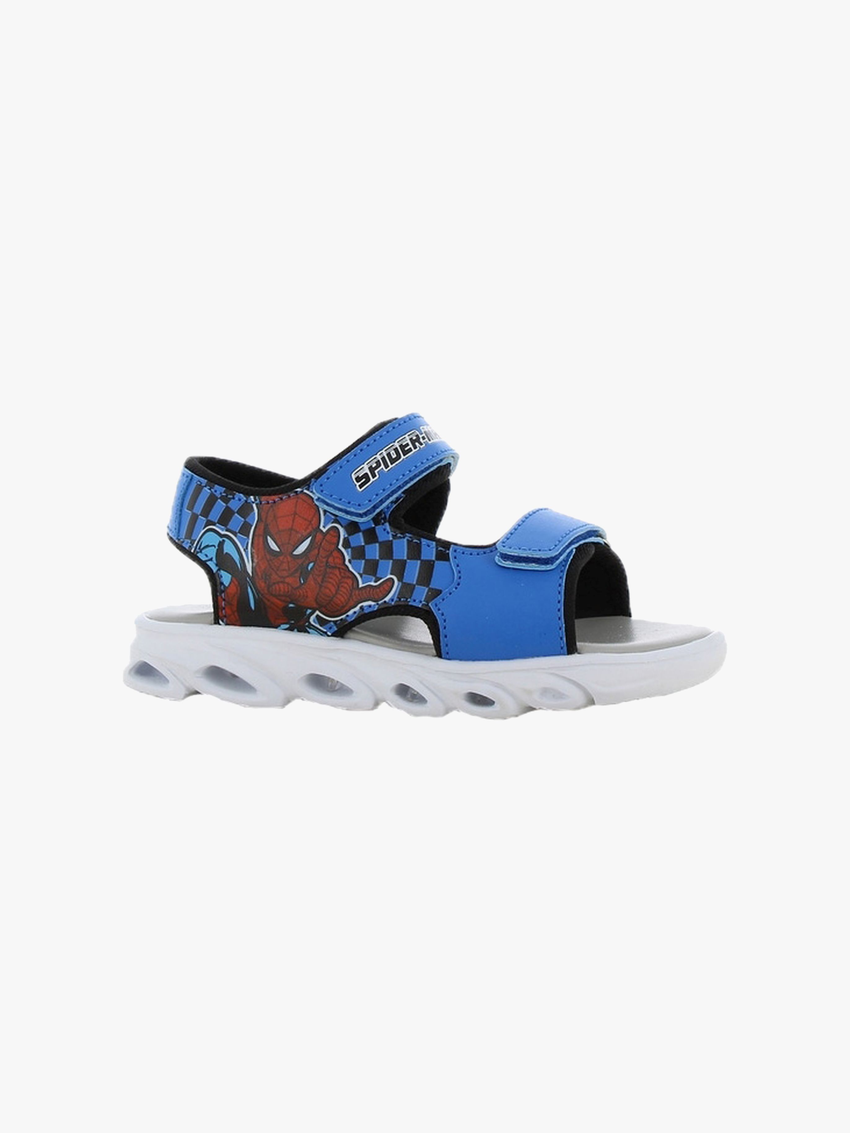 Marvel Spiderman Blinkande Sandaler, Cobalt Blue/Black, 33
