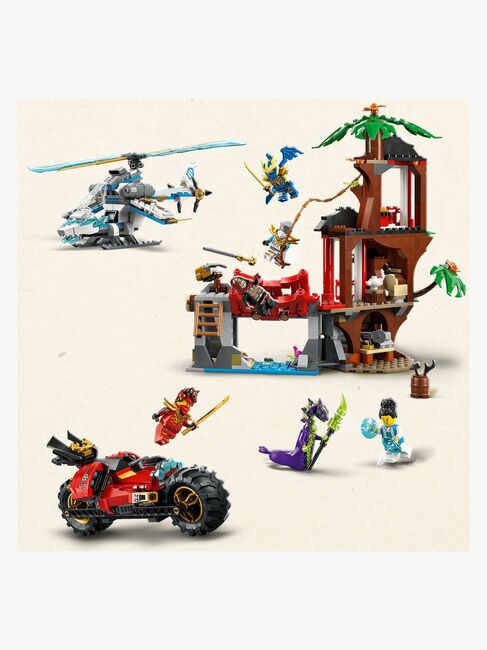 LEGO Ninjago 71857 Ninjornas fordonsstrid vid trädkojan