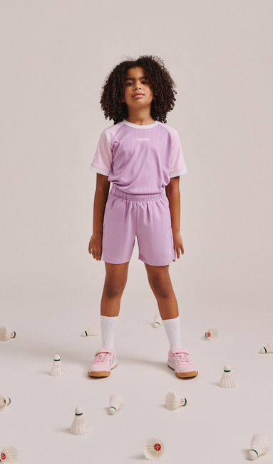 Hummel Multiplay Stable Jr Träningsskor, Pink-A-Boo