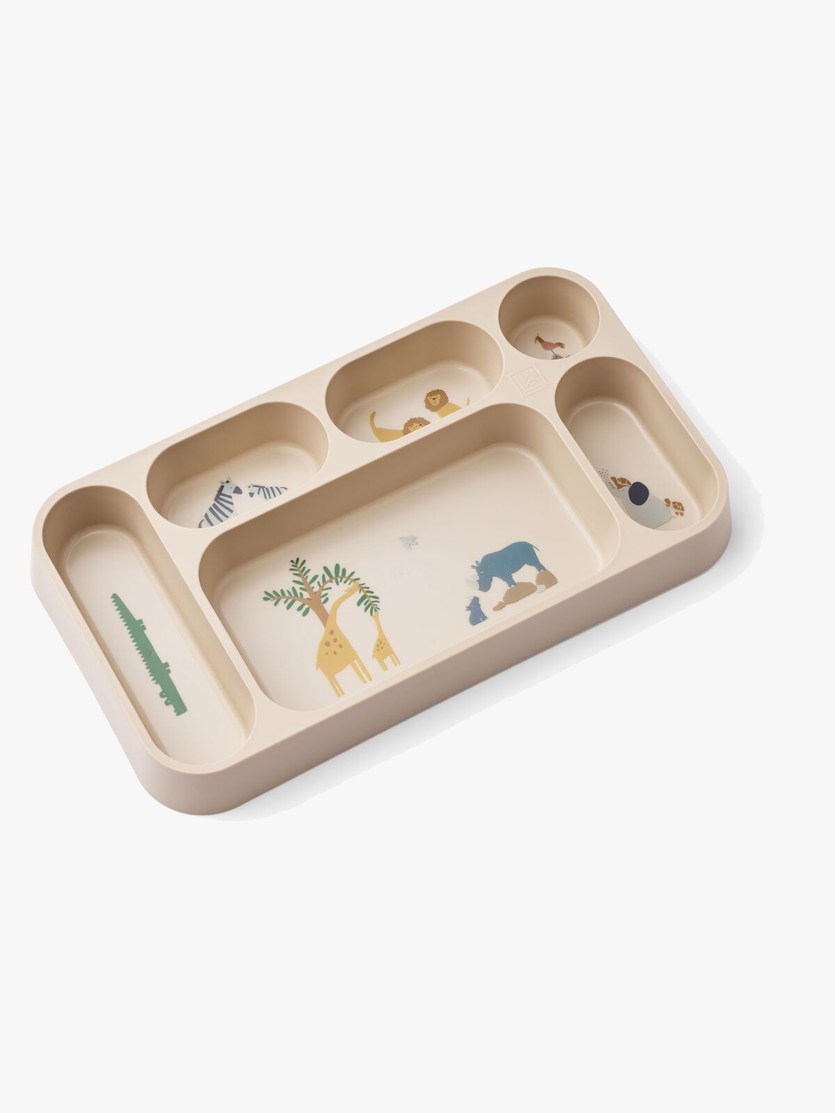 LIEWOOD Mosu Delad Tallrik, All together/Sandy