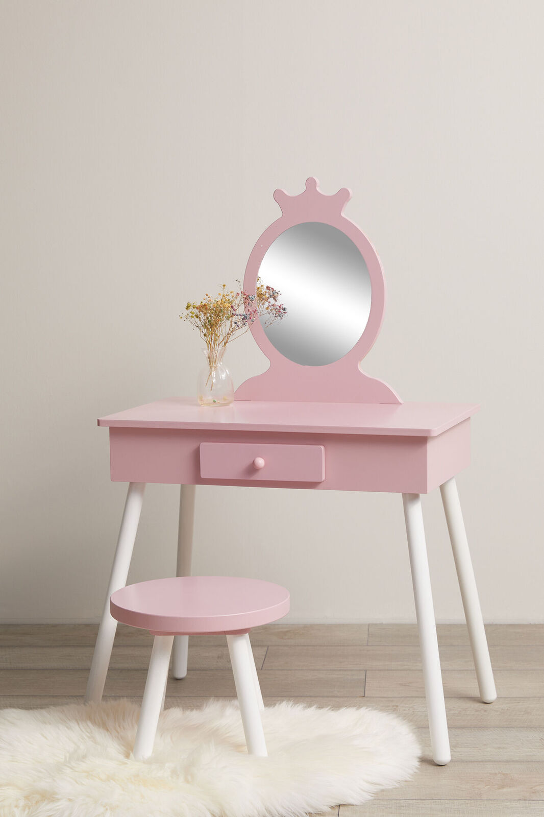 Alice & Fox ARIEL Sminkbord Princess, Rosa