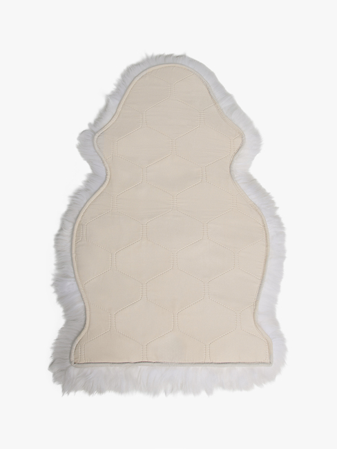 Nordlys Svea Lammskinn, Vit