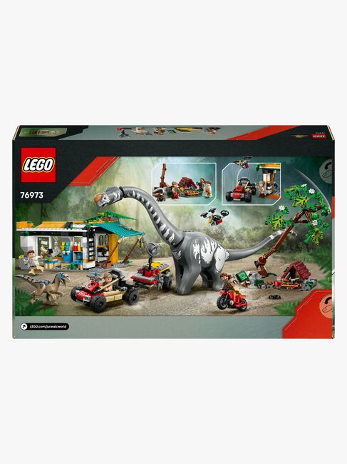 LEGO Jurassic World 76973 Spårningsuppdrag med raptor och titanosaurus