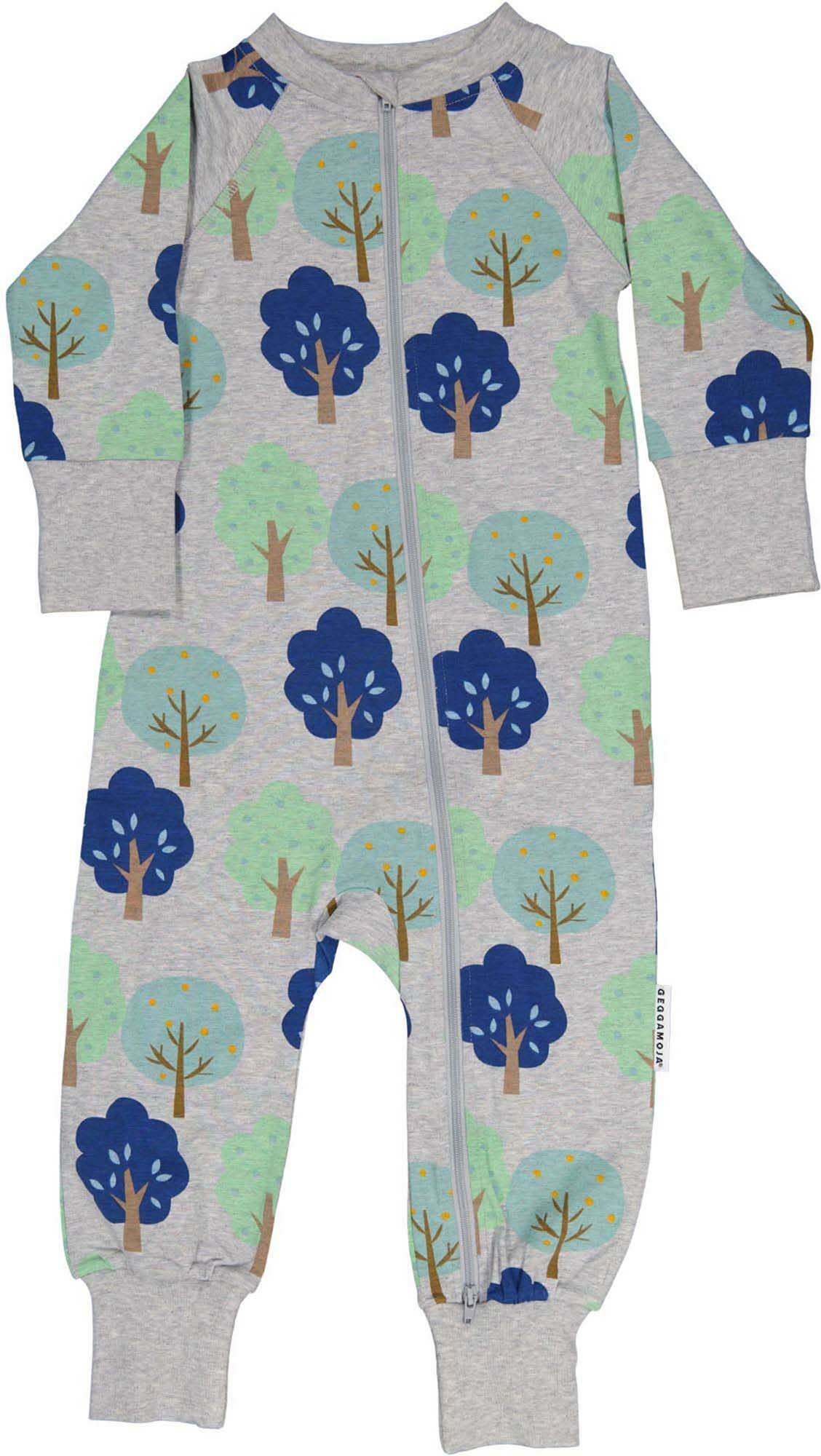 Geggamoja Bamboo Pyjamas Grå 98-104