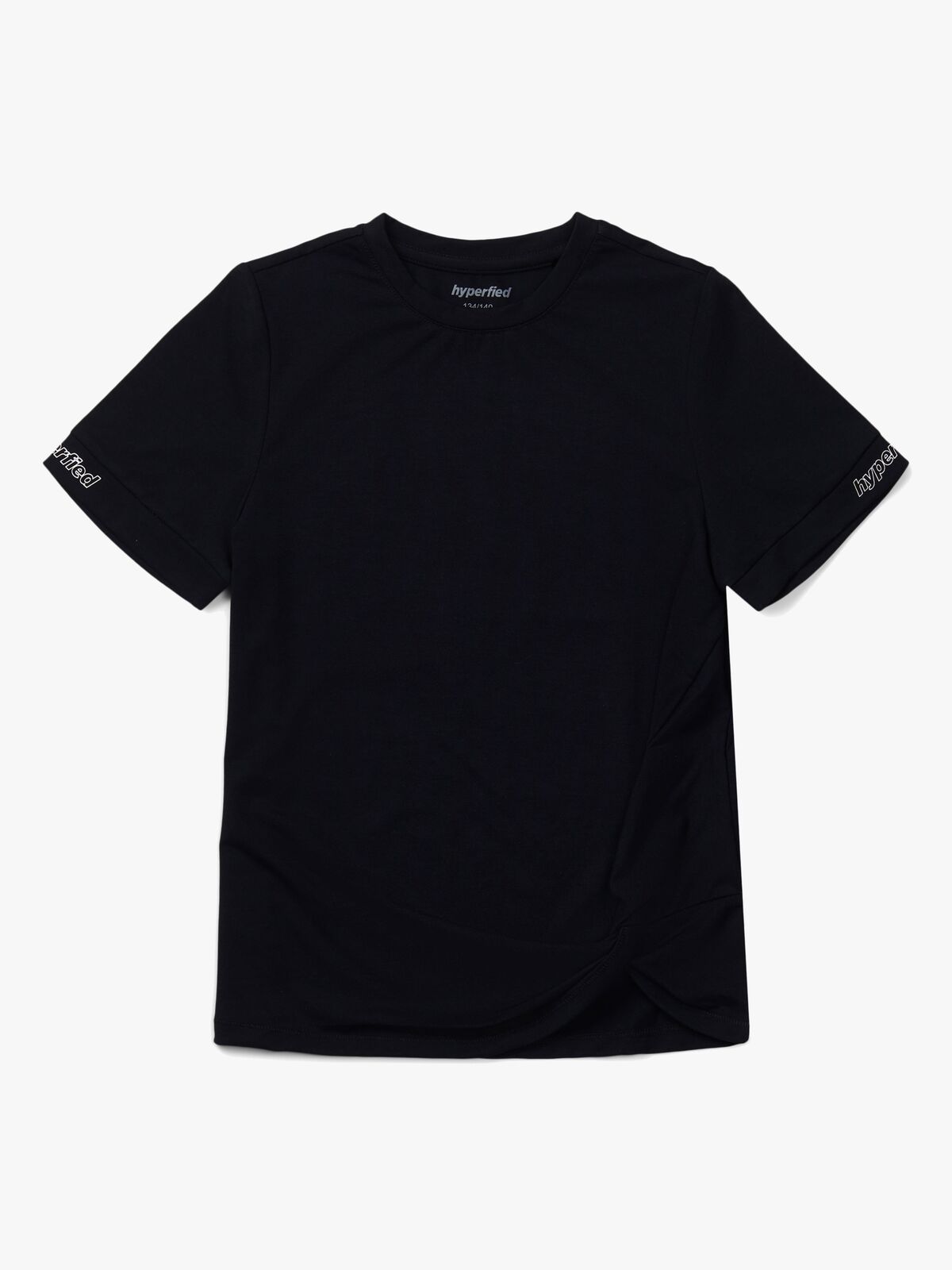 Hyperfied Jersey Knot Logo Top, Anthracite