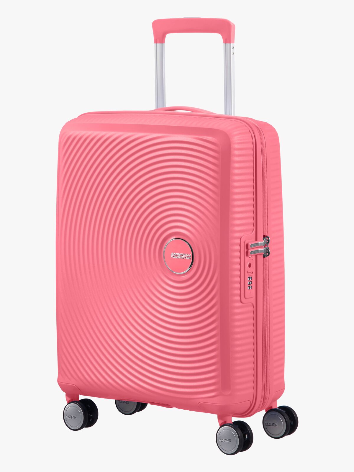 American Tourister Soundbox Spinner Resväska 35,5-41L, Sun Kissed Coral