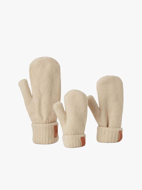 BabyMocs  Stickade Vantar, Beige