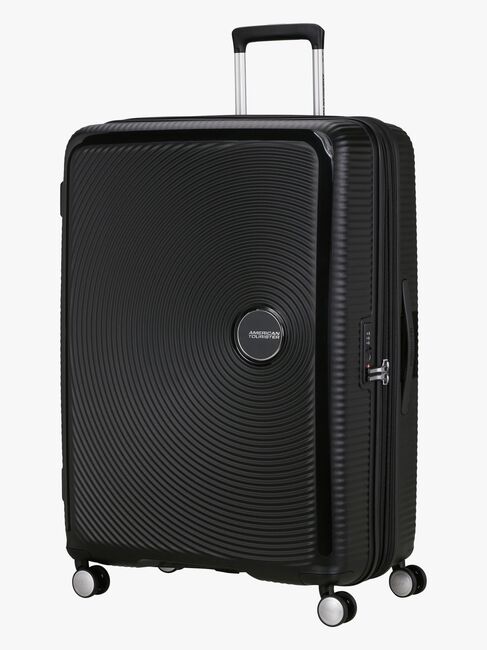 American Tourister Soundbox Spinner Resväska 131-145L, Bass Black