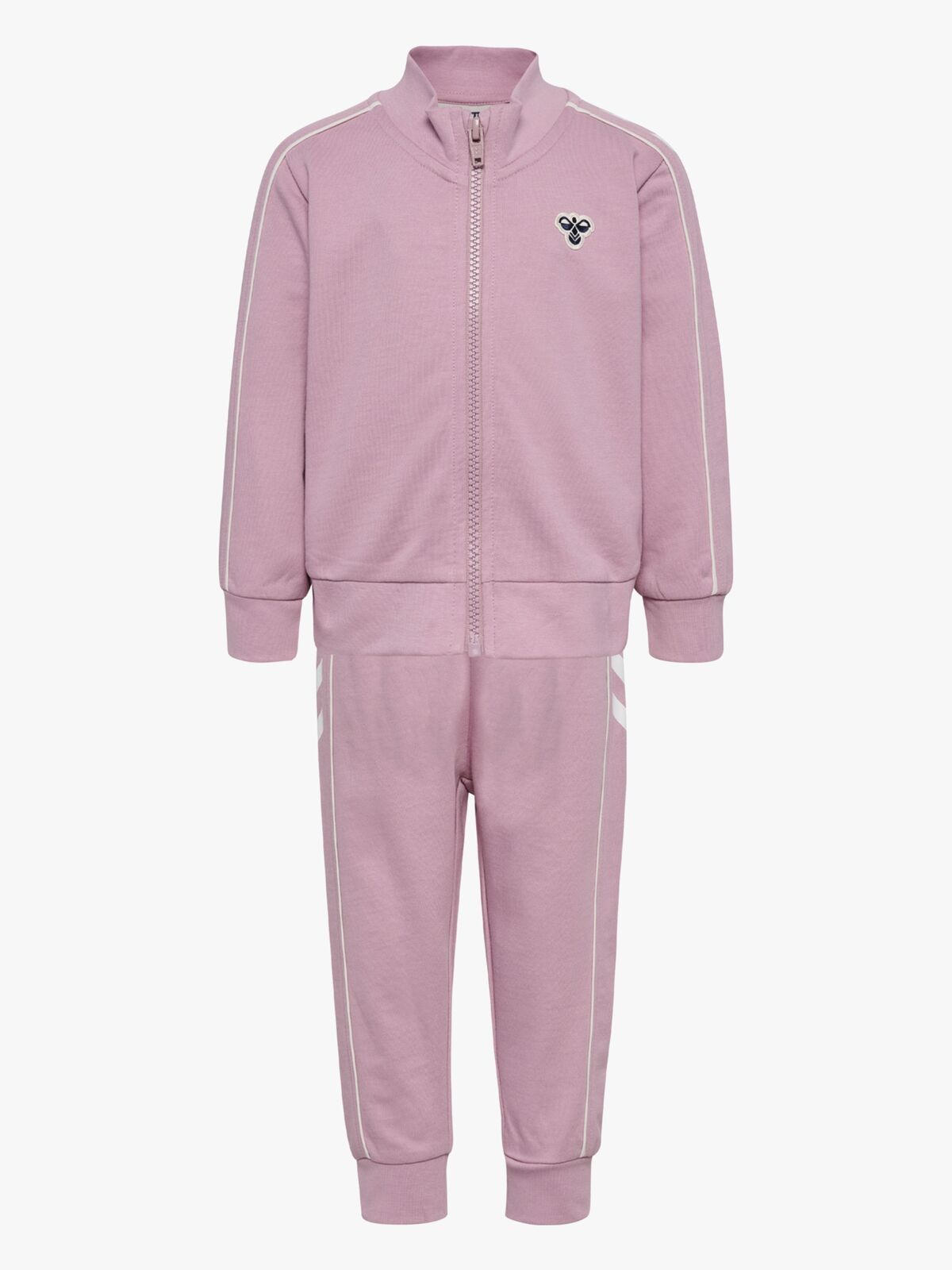 Hummel Mini Regular Tracksuit, Mauve Shadow