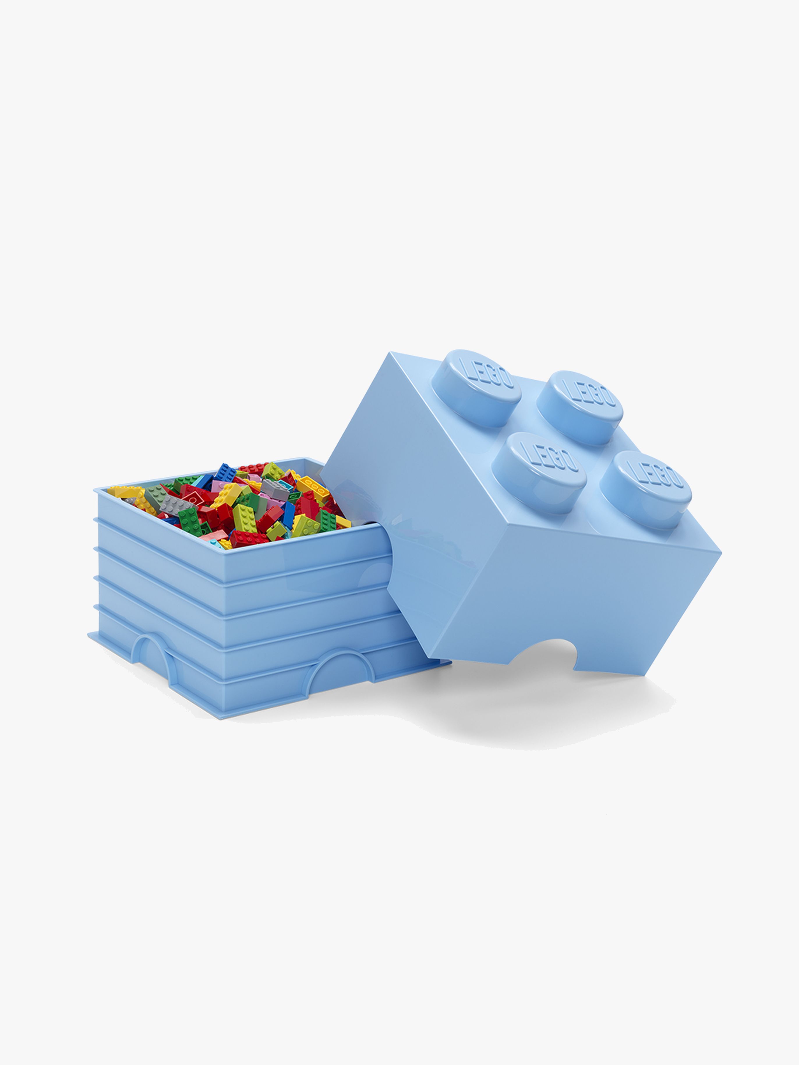 LEGO Förvaring 4 Ljusblå, Förvaring Barnrum