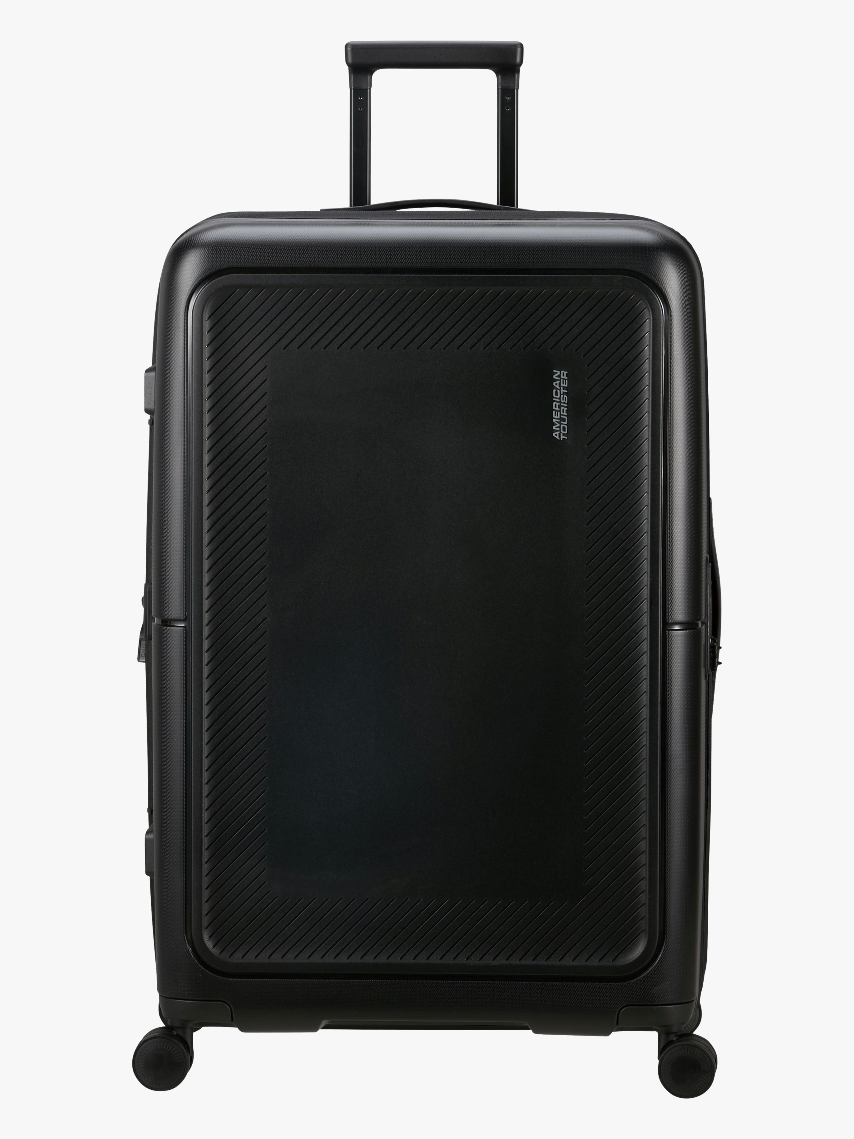 American Tourister Dashpop Resväska 104-121L, True Black - Bäst i test