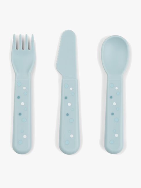 Done By Deer Foodie Bestick Happy Dots, Blå