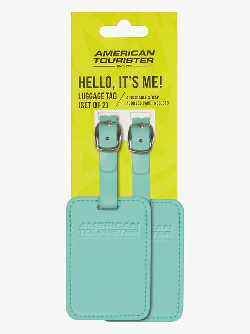 American Tourister Bagagetag 2-Pack, Jelly Mint