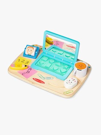 Melissa & Doug Work & Play Desktop Aktivitetstavla