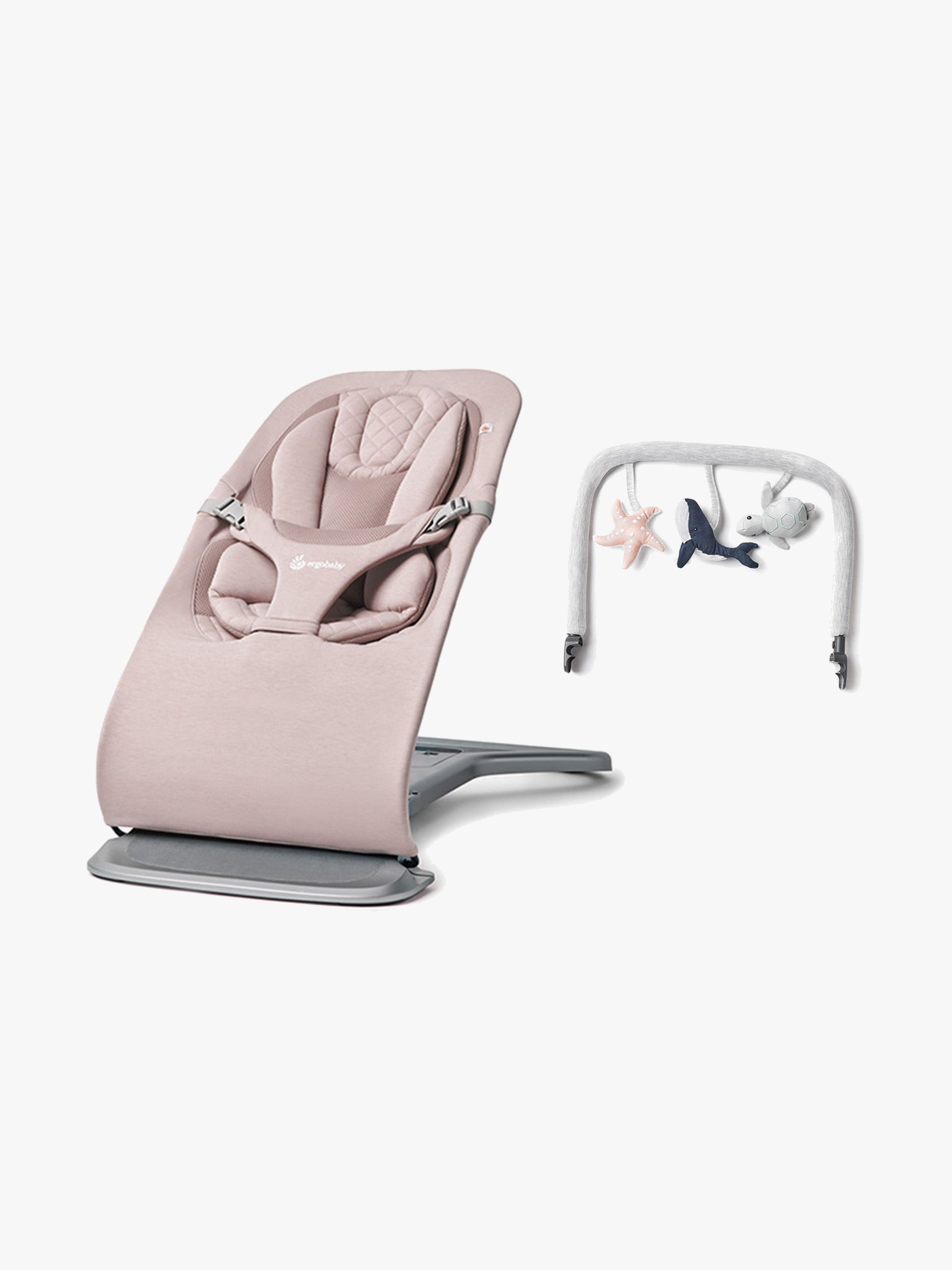 Ergobaby Evolve 3-in-1 Babysitter – ergonomisk sitter med lekbåge från nyfödd