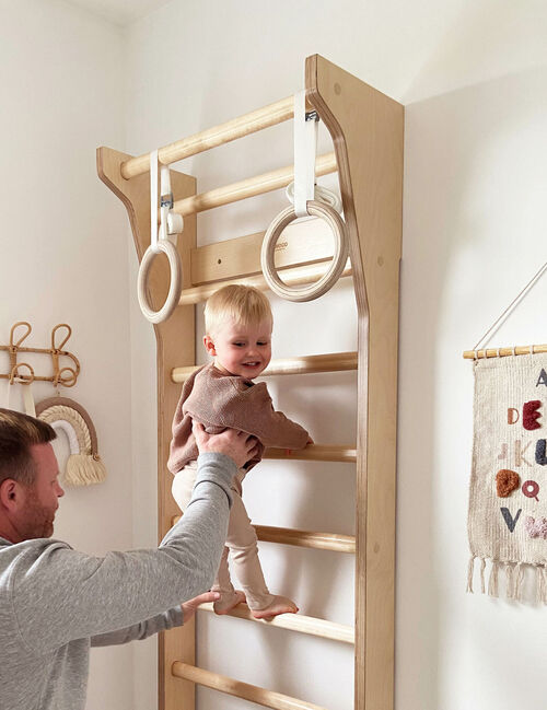 FitWood TAIMI MINI Ribbstolar, Björk