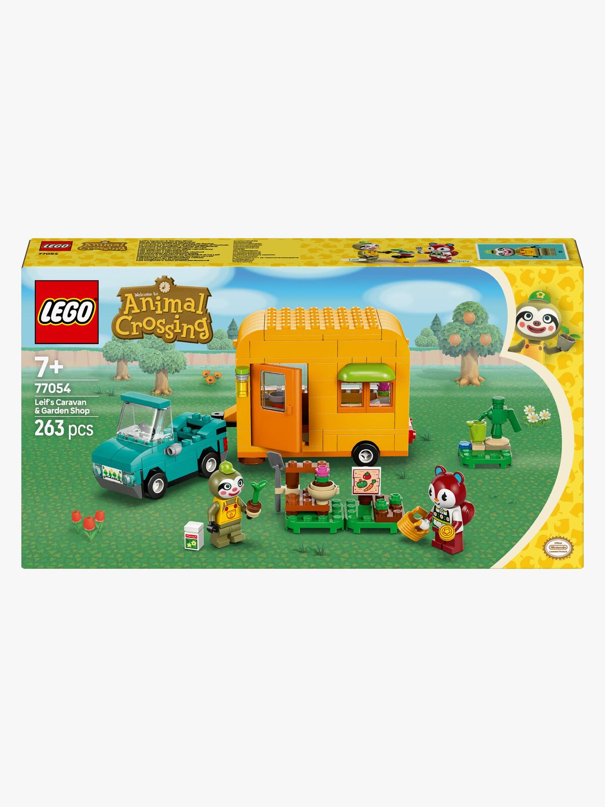 LEGO Animal Crossing 77054 Leif med husvagn och trädgårdsbutik