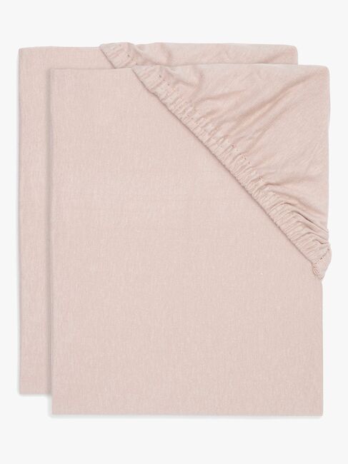 Jollein Dra-på-lakan 2-Pack 40x80, Wild Rose
