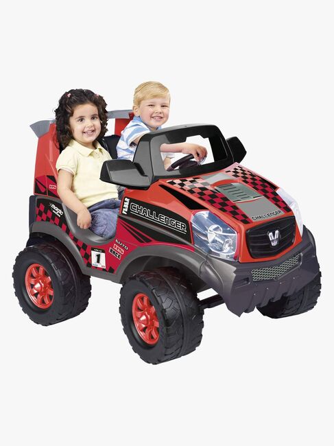 FEBER Challenger Elbil, Röd/Svart