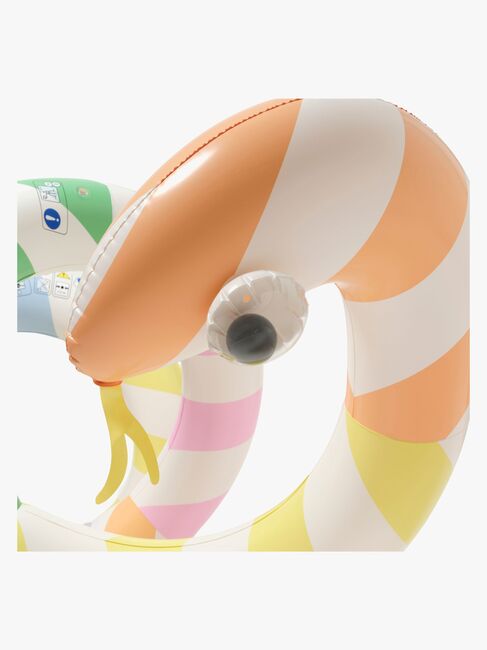 SUNNYLiFE  Stor Flytleksak, Poolside Sorbet Stripe