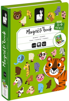 Janod Magneti'Book Tiere Magnet-Set 30 Teile