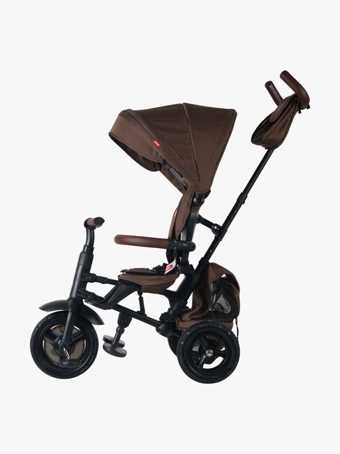 QPlay Rito Delux 6-i-1 Hopfällbar Trehjuling, Brun