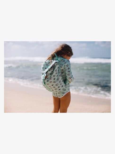 Beach & Bandits O My Fish Eye Ryggsäck, Green
