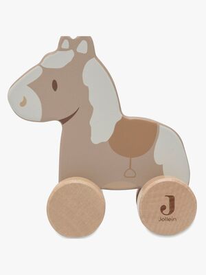 Jollein Häst På Hjul Nostalgic Ride Träleksak