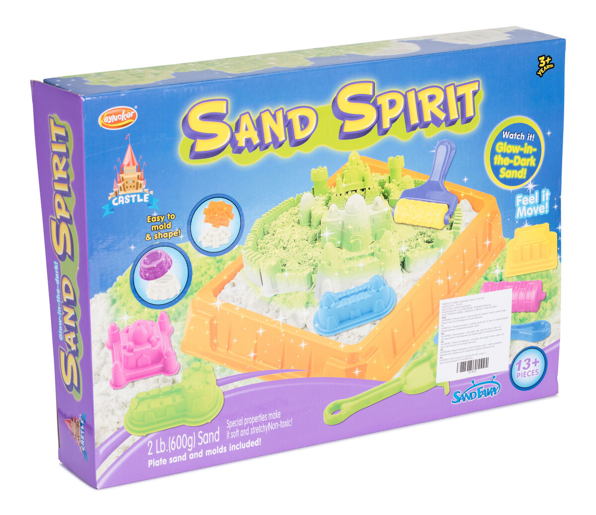 Sand Spirit Lekset Självlysande Slott 600 g