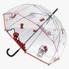 Hello Kitty Paraply, Transparent