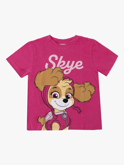 Paw Patrol T-shirt, Mörkrosa