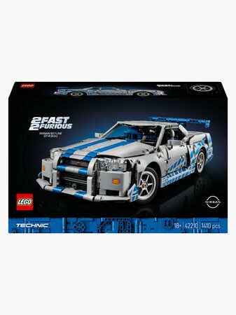 LEGO Technic 42210 2 Fast 2 Furious Nissan Skyline GT-R R34 bil