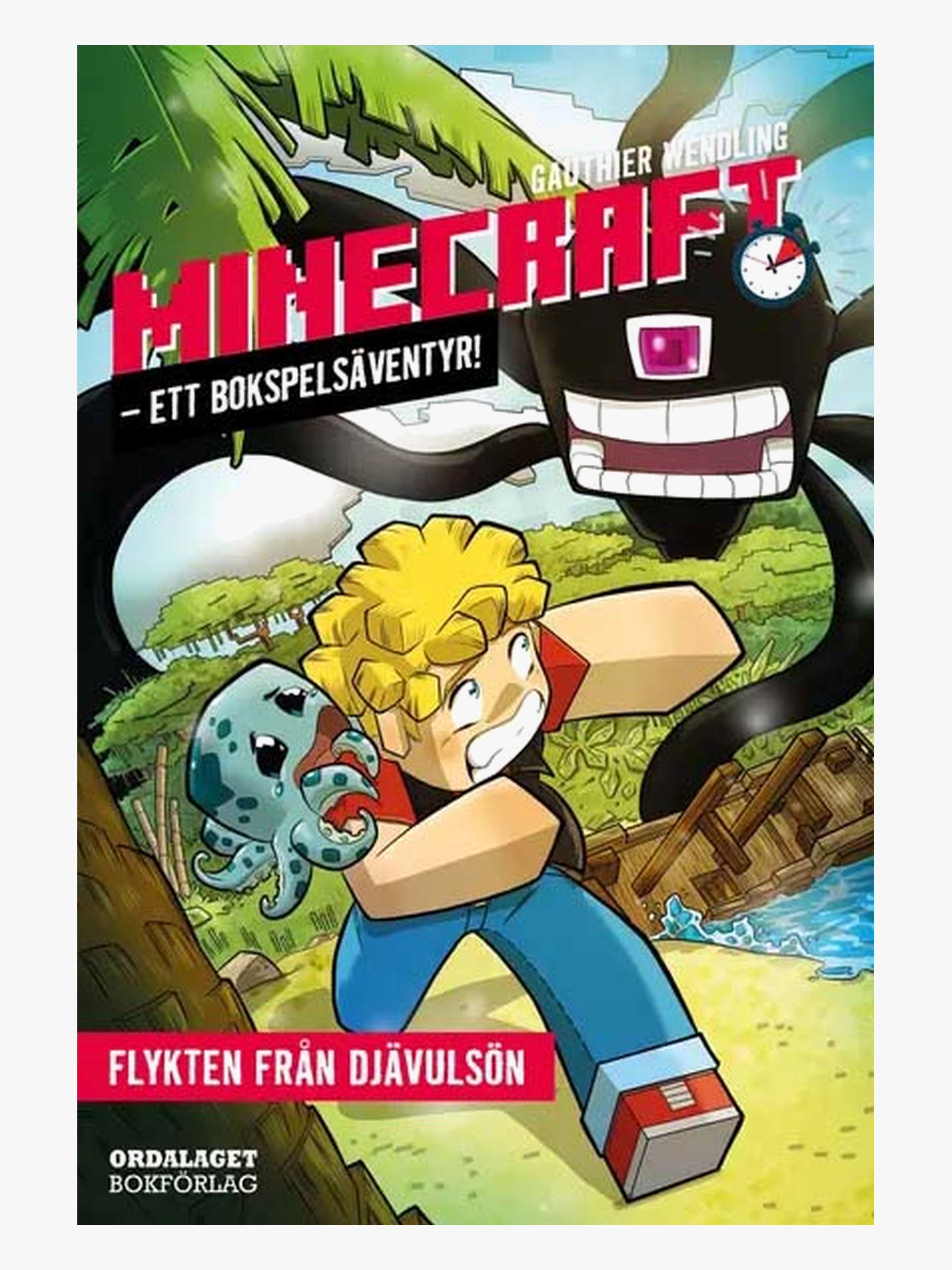 Minecraft Ett Bokspelsäventyr Flykten från Djävulsön