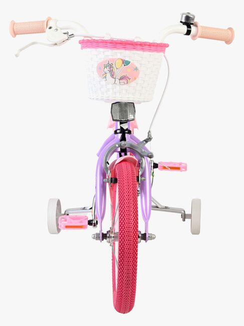 Volare Unicorn Cykel 14 Tum, Lila