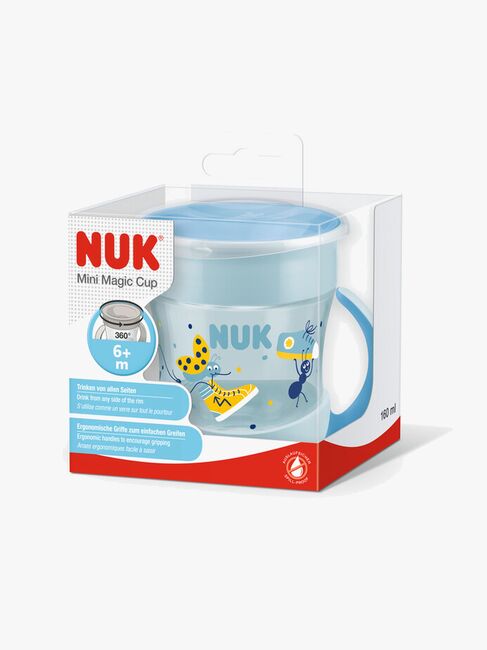 NUK Evolution Mini Magic Mugg, Blå