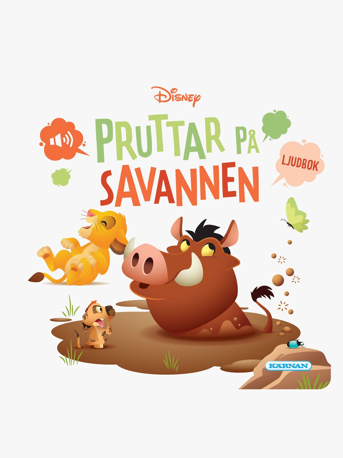 Egmont Kärnan Lejonkungen Pruttar På Savannen Barnbok