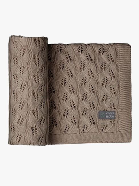 Vinter & Bloom Moment Filt EKO, Taupe Brown