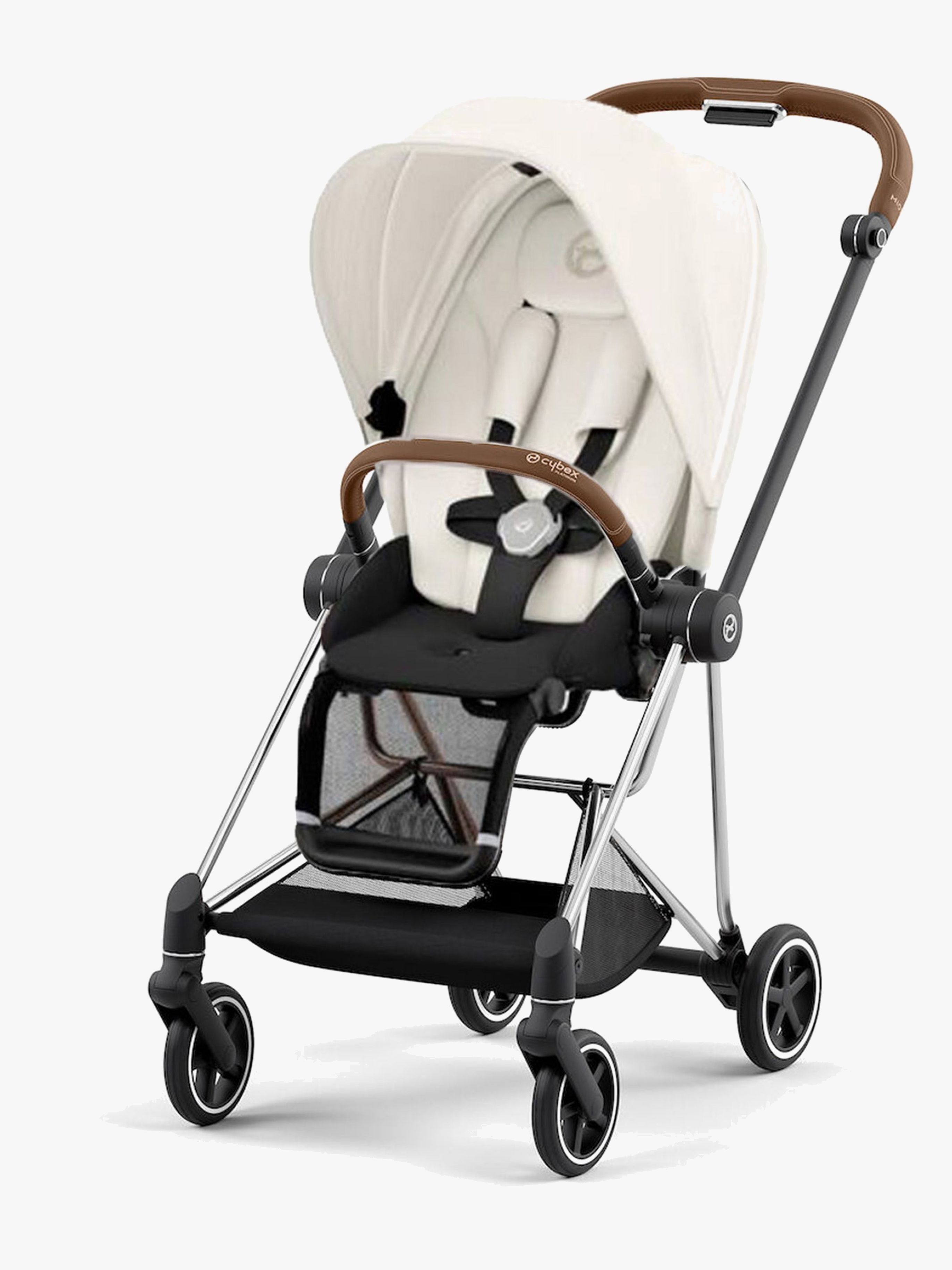 Cybex Mios Sittvagn, Off White/ Chrome Brown